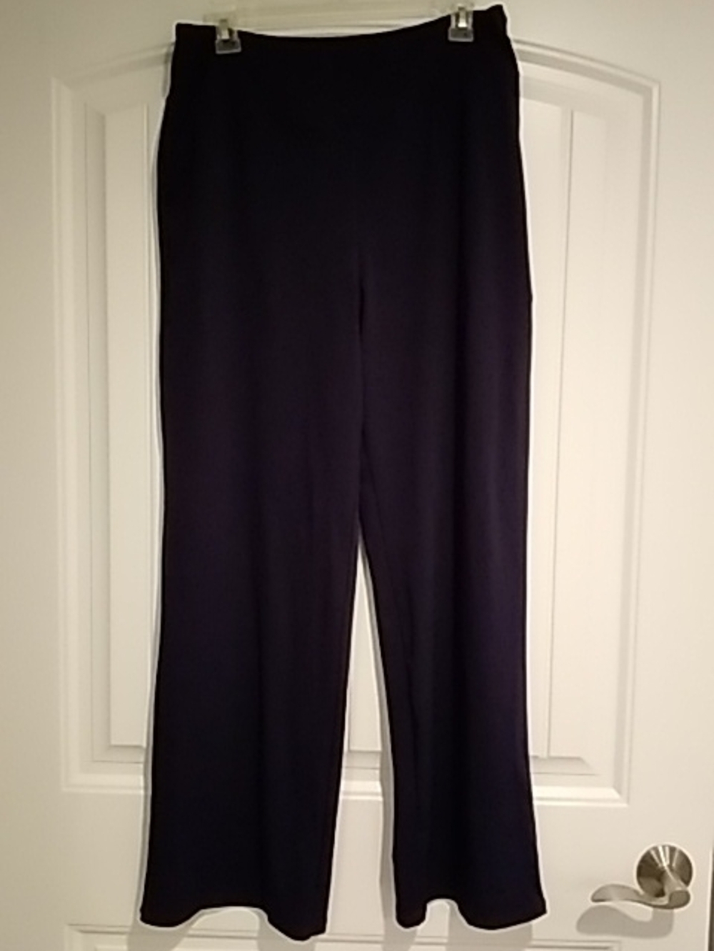 Women’s Black Wide-Leg Pull-On Pants